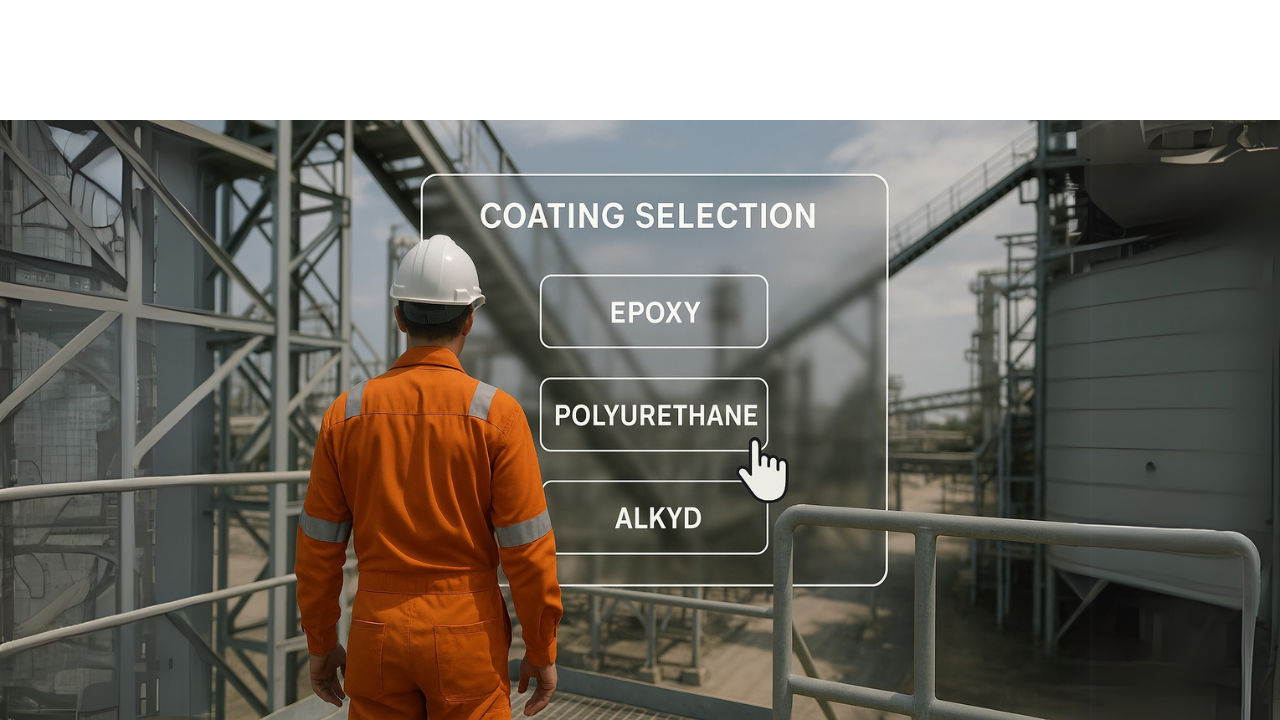 Interactive coating selection interface